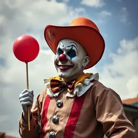 espetáculo de palhaçaria