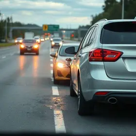 engavetamento na BR-277