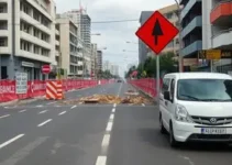 obras do binário das ruas Jacarezinho e São Gabriel