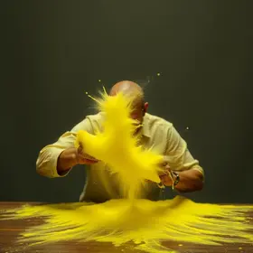 ataque com soda cáustica