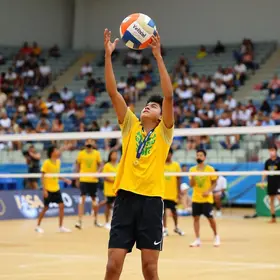 Jacarezinho campeão invicto vôlei masculino
