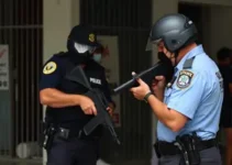 ação criminosa em agência bancária