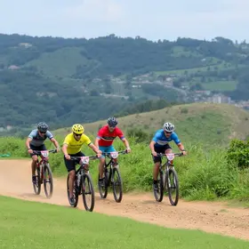ciclistas de Jacarezinho