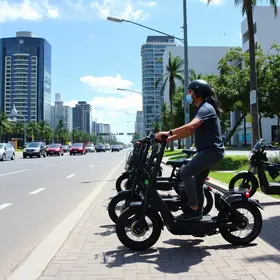 novas regras para bicicletas elétricas e patinetes