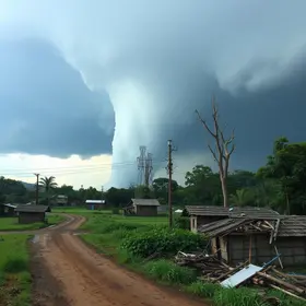 tornados e temporais