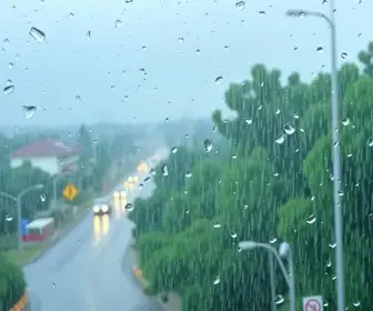 chuva e queda na temperatura